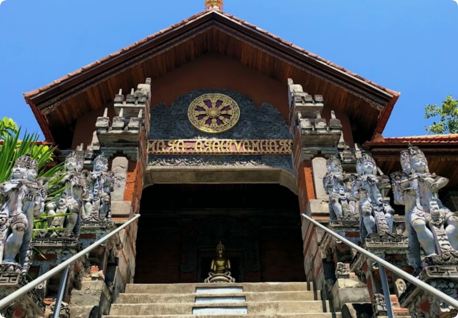 Buddha tempel på Bali
